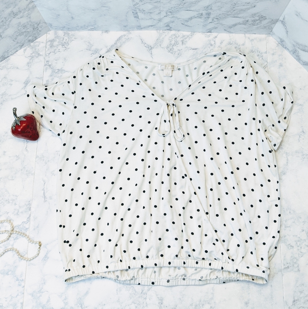 Finn & Grace Polka Blouse